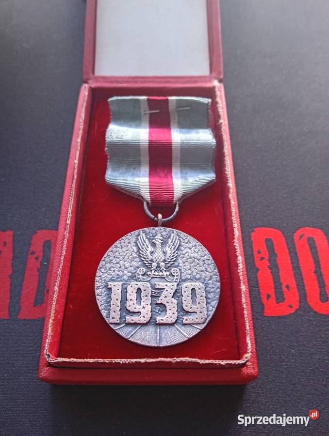 Medal Udział w Wojnie Obronnej 1939 Oryginał z