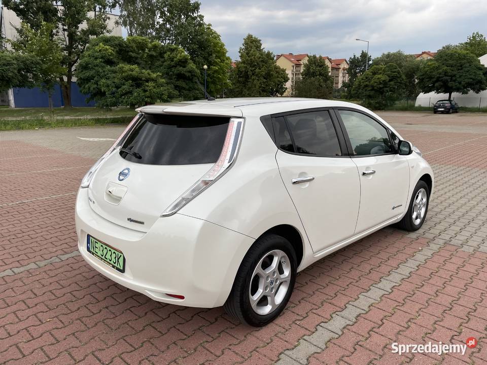 Nissan Leaf 24kWh Biała perła lift Elbląg