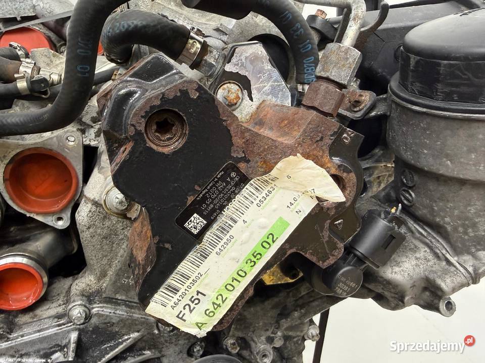 SILNIK 642950 Mercedes R W251 V251 30 V6 CDI Chełm