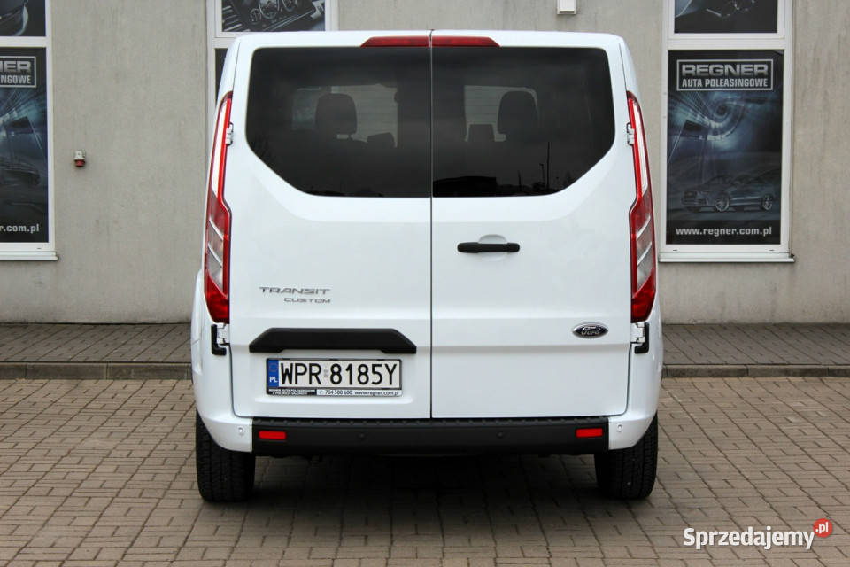 Ford Transit Custom 9osob L2 130 Salon FV23 1WŁ sprzedam