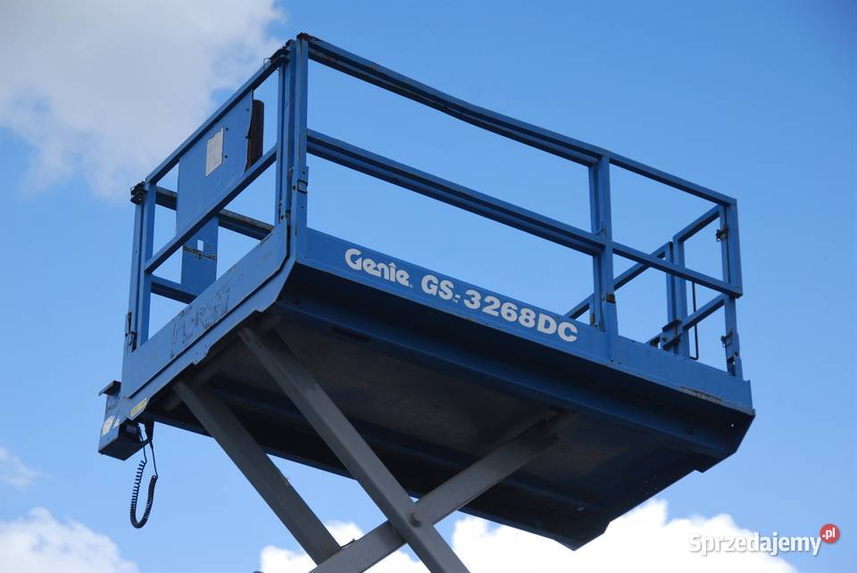 Podnośnik nożycowy GENIE GS 3268 DC 229 podkarpackie Jasło sprzedam
