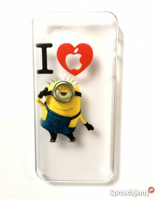 Obudowa MINION CASE iPhone 6 5 5s ETUI TECDREAM Pokrowce, futerały i kabury Białystok