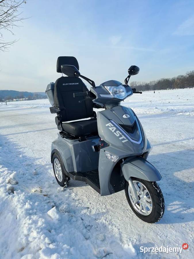 Elektryczny skuter Fasti 3 z dachem dodatkowa Kraków
