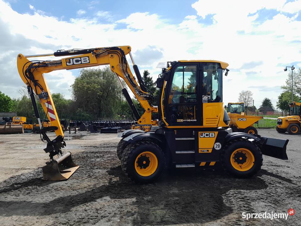 KOPARKA KOŁOWA 12 TON JCB HYDRADIG 110W TEREX Krotoszyn