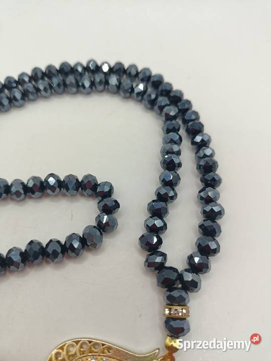 Naszyjnik błyszczący chwost Naszyjniki Zegarki i Biżuteria Zamość