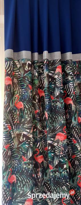 Zasłony flaming wielokolorowy Mława