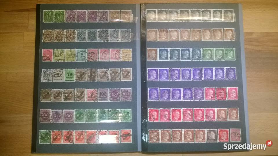znaczki NIEMCY zestaw 88 stemplowane 112 Filatelistyka