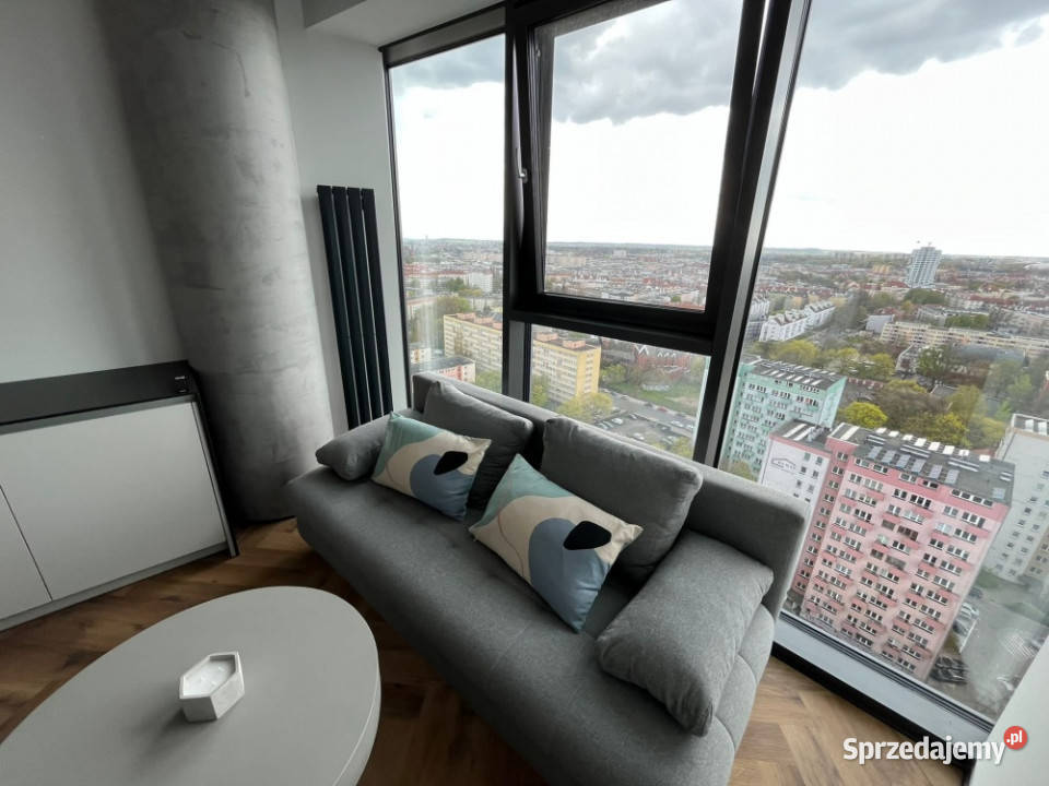Apartament w HANZA TOWER 19 piętro 2 pokoje Sprzedaż zachodniopomorskie Szczecin