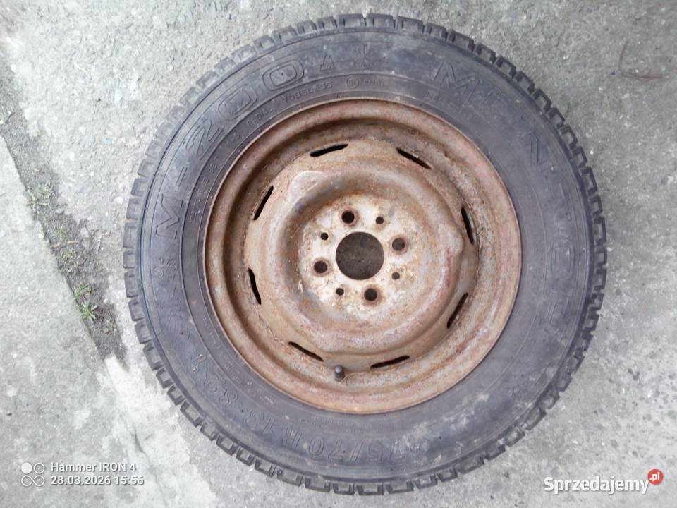 Fiat 125p stare koło felga Polonez FSO auto Przemyśl