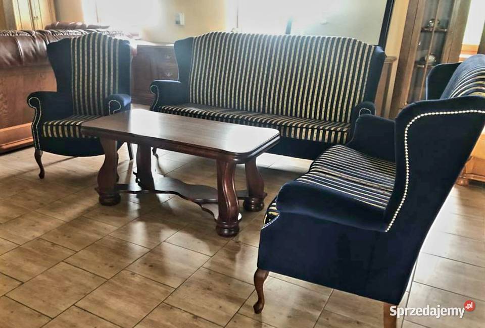 Zestaw Chesterfield Queen Uszak 321PROMOCJA Grudziądz