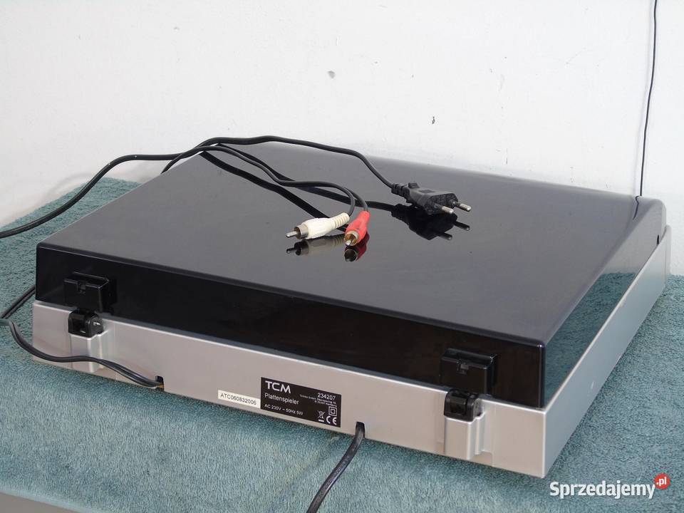 Gramofon TCM stroboskop sprawny DOSTAWA Jasło