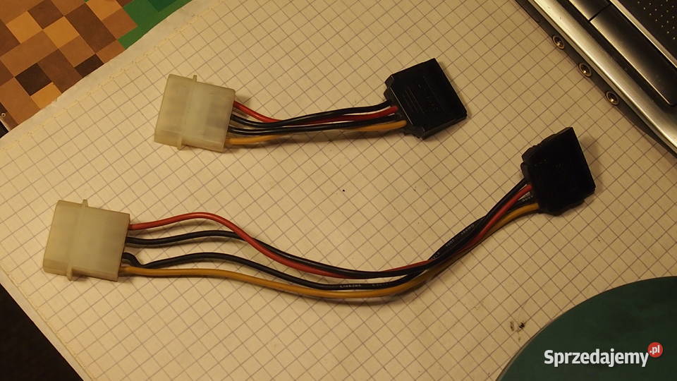 Przejściówka do zasilacza z IDE Molex do Serial Tychy