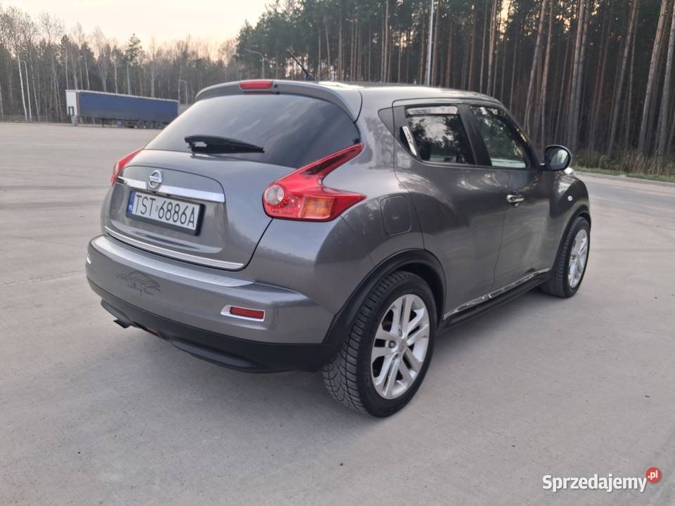 NISSAN JUKE 16 TURBO 190 156800 skórzana tapicerka Starachowice