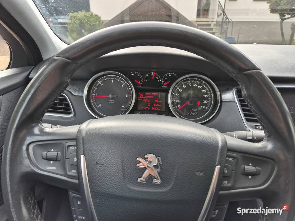 Peugeot 508 20 HDI 2013r 140 kombi granatowy śląskie Niegowonice