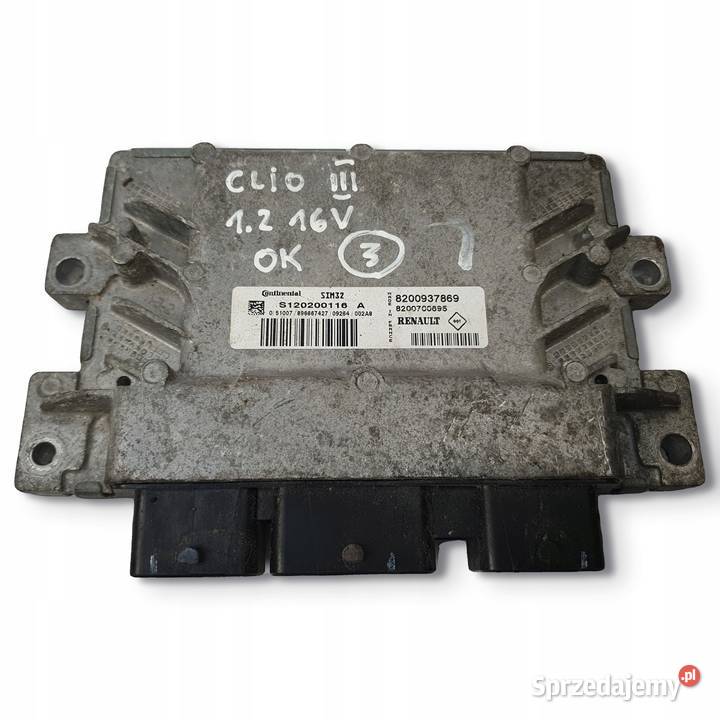 STEROWNIK SILNIKA Renault Clio III 12 16v Chełm