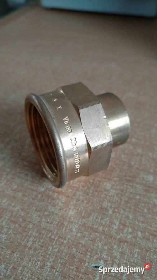 MIEDŹ złączka GW 1 x 22mm mufa VIEGA