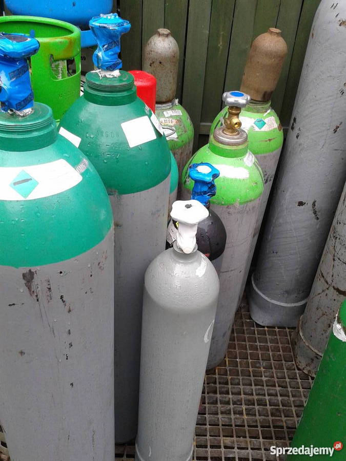 Butle gazowe argon co2 tlen Małe Ciechocinek sprzedam