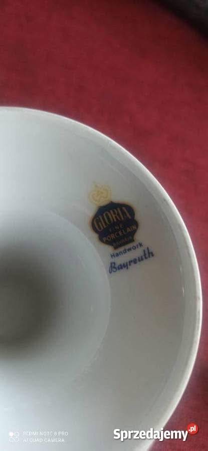 Patera Gloria Fine Porcelain Bavaria Bayreuth Gdańsk