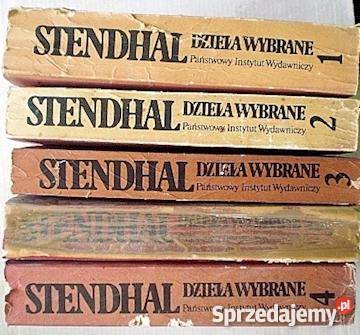 Dziela wybrane tom 15 komplet Stendhalfa literatura piękna - proza zagraniczna