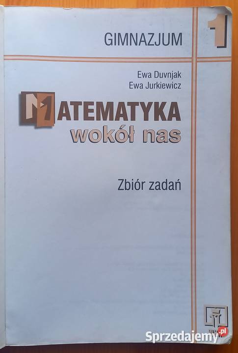 Matematyka podręcznik i zbiór zdań kl 1 tradycyjny podręcznik mazowieckie Małkinia Górna