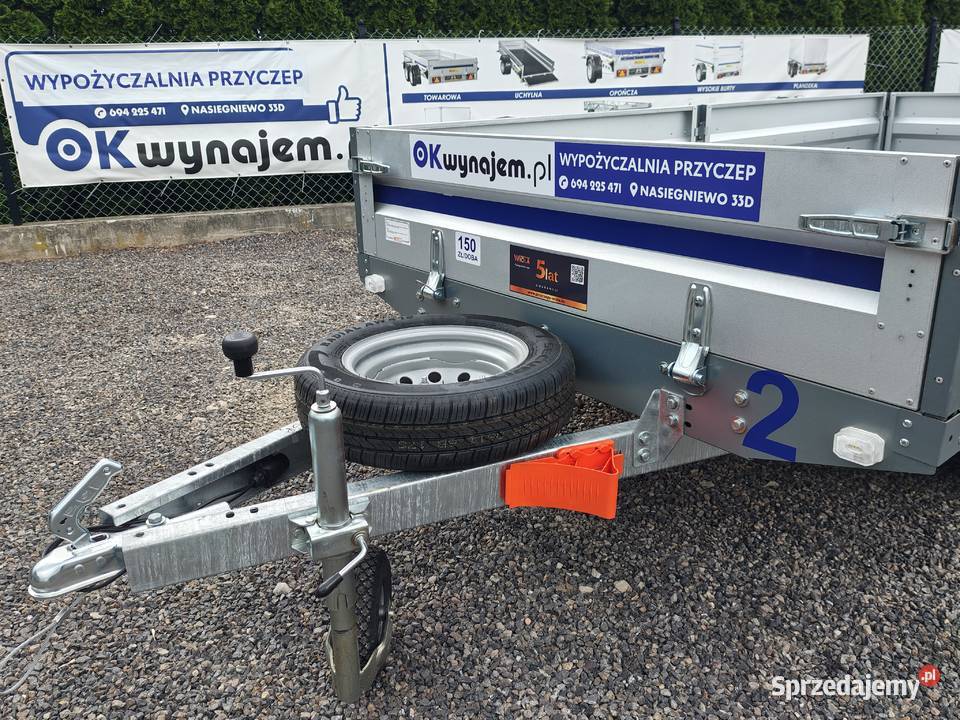 Wypożyczalnia Wynajem Przyczepa Burtowa Włocławek sprzedam