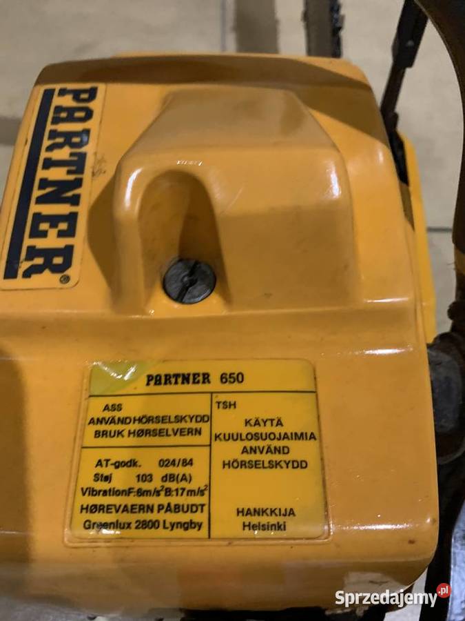 Mocna Piła spalinowa Partner model 650 Gdańsk sprzedam