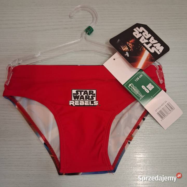 Slipy kąpielowe dzuecięce Star Wars rozmiar 128 Bielizna podkarpackie