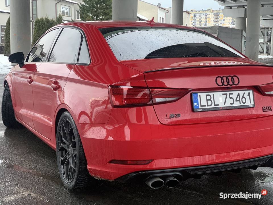 Audi a3 8v 20 tfsi quattro mapa wydech CarPlay podgrzewane fotele Stalowa Wola