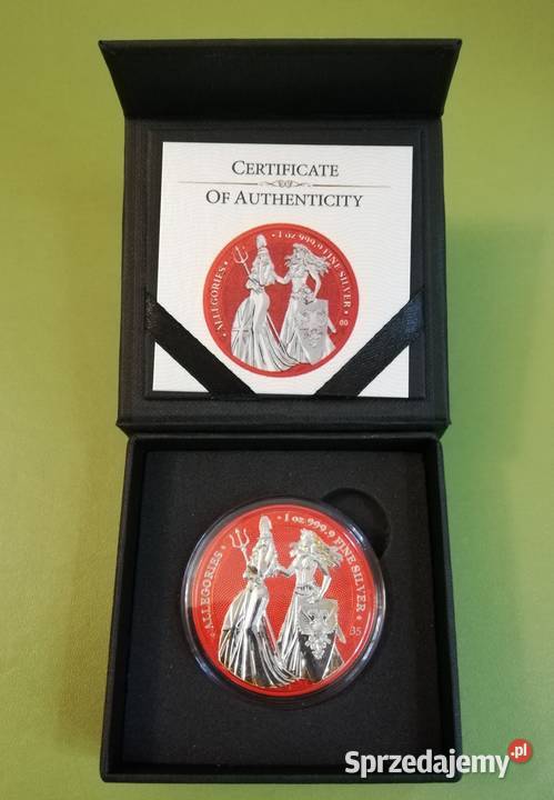 Moneta Britannia Germania 2019 ALLEGORIES Space Opole