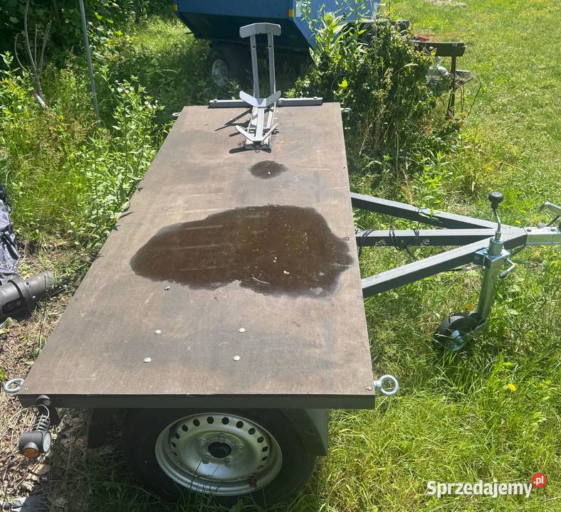 Przyczepa do przewozu motocykla skutera rowerów Schwarzmuller Do samochodów osobowych Rzeszów