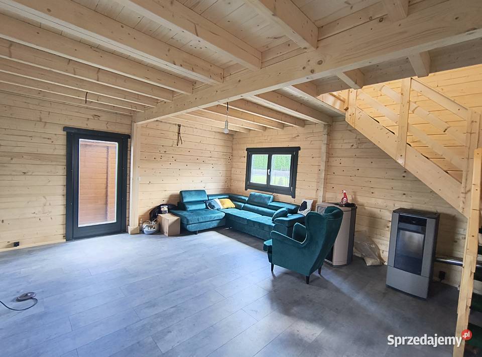 Dom drewniany z balika Gracja Deluxe 80m2 mazowieckie