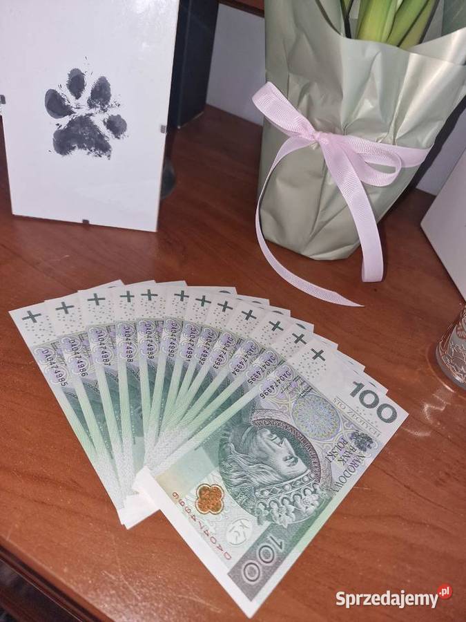 Seria 12stu banknotów Poznań sprzedam