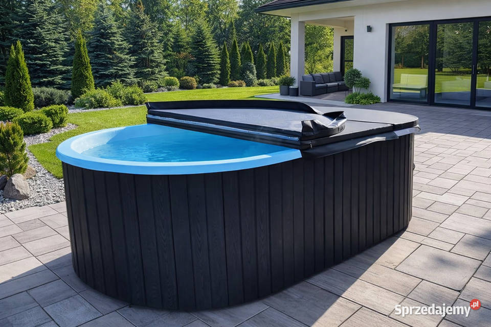 BASEN OGRODOWY WOLNOSTOJĄCY W ZABUDOWIE Z DESKI Poznań