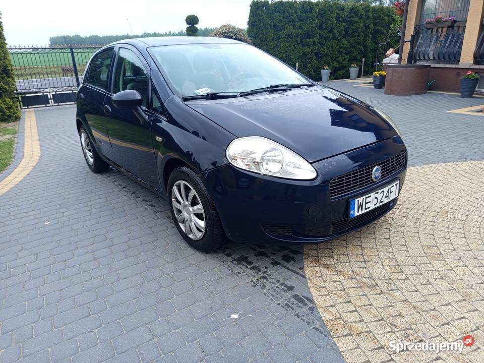 Fiat grande Punto 14 8v klimatyzacja Stary Łajszczew