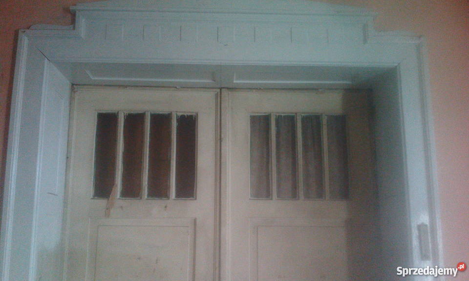 drzwi wewnetrzne zabytkowe z kamienicy Głuchołazy