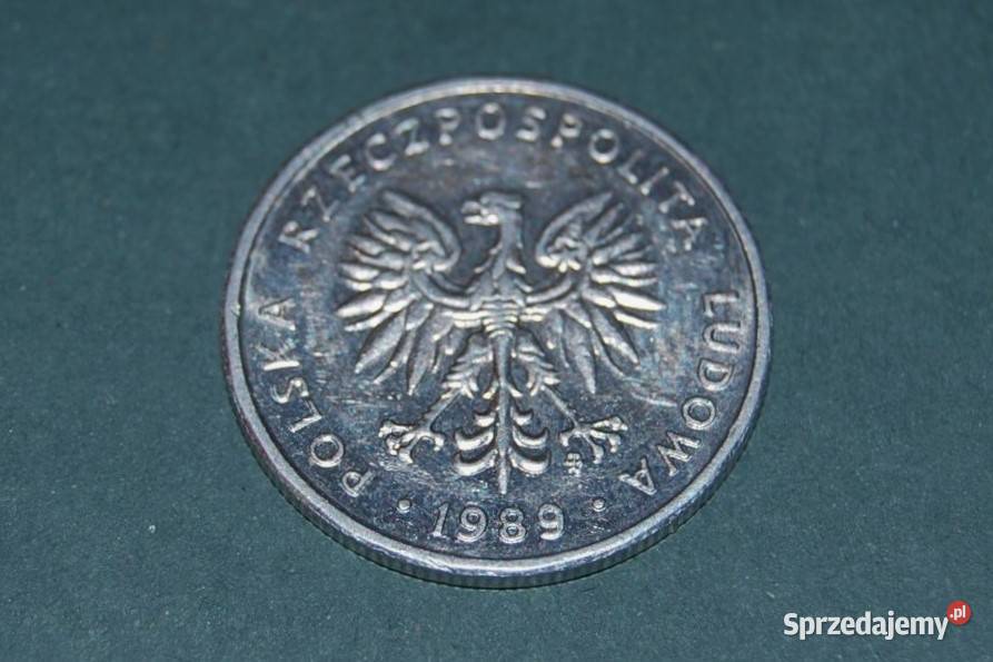 5 1989r Moneta Starocia Warszawa