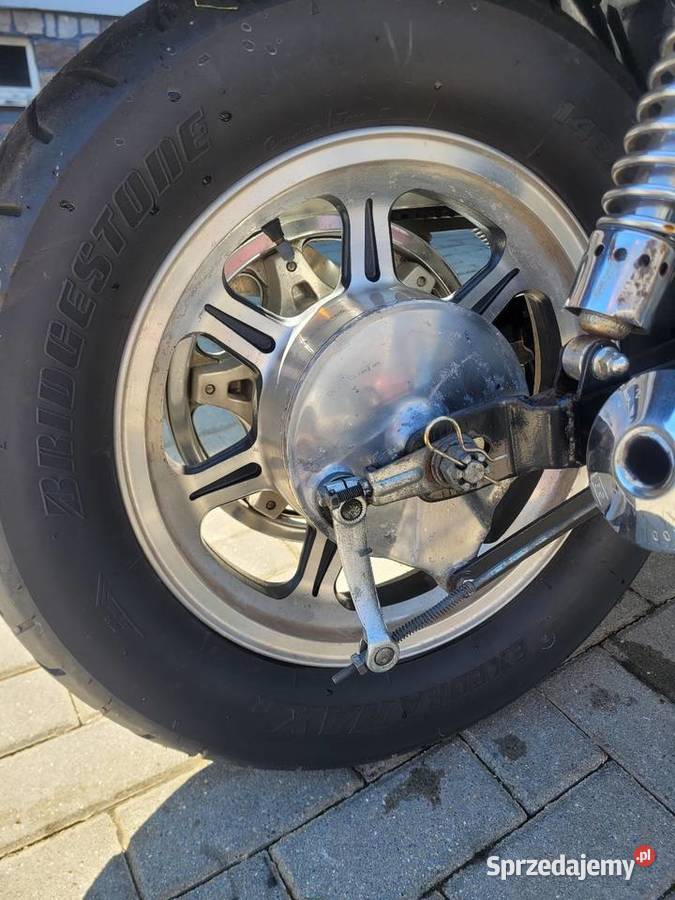 Kawasaki EN500A EN 500 A FELGA TYŁ TYLNA OPONA