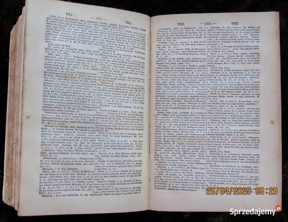 Thesaurus poeticus linguae latinae LQuicherata z Bychawka Trzecia