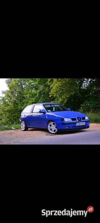 Ibiza 2 fl 2000 19 tdi niebieski Strzegom