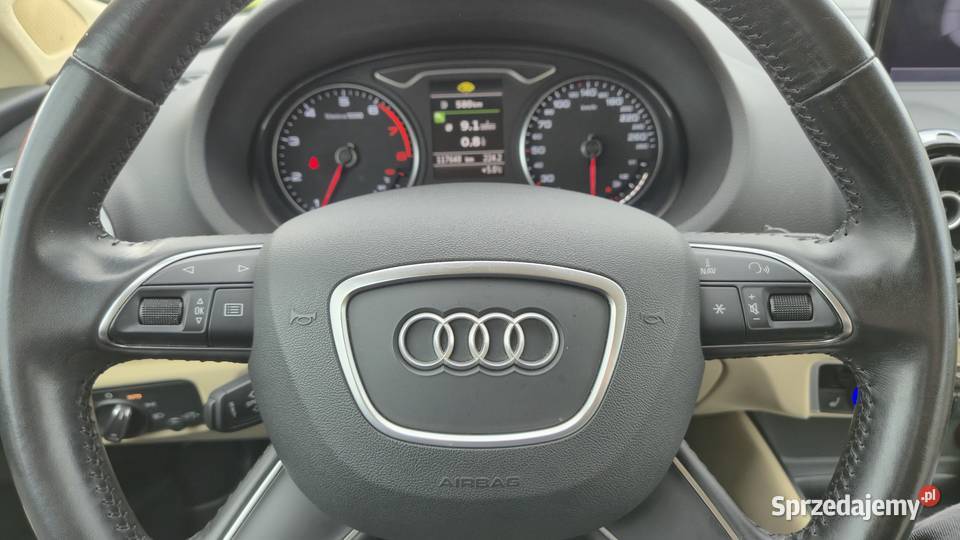 Audi A3 Sportback 18 TFSI Attraction 2014 180 czujnik deszczu Białystok