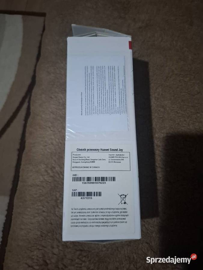 GŁOŚNIK BLUETOOTH HUAWEI SOUND JOY Słuchawki i głośniki Biała Podlaska