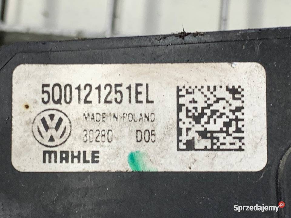 INTERCOOLER SKODA OCTAVIA III 5Q0121251EL 16 115