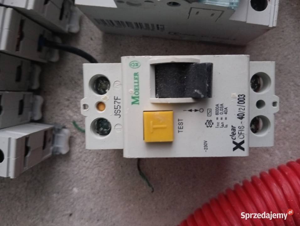 Hager moeller przepięciowka naprądowy wyłącznik łódzkie Rawa Mazowiecka