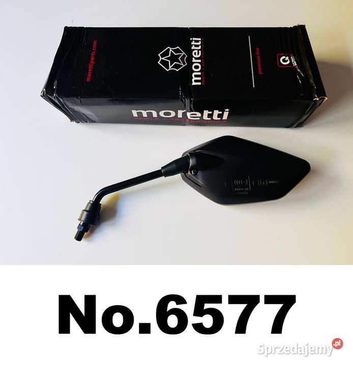 MORETTI LUSTERKO LEWE gwint 10MM prawy Motorower Łobżenica