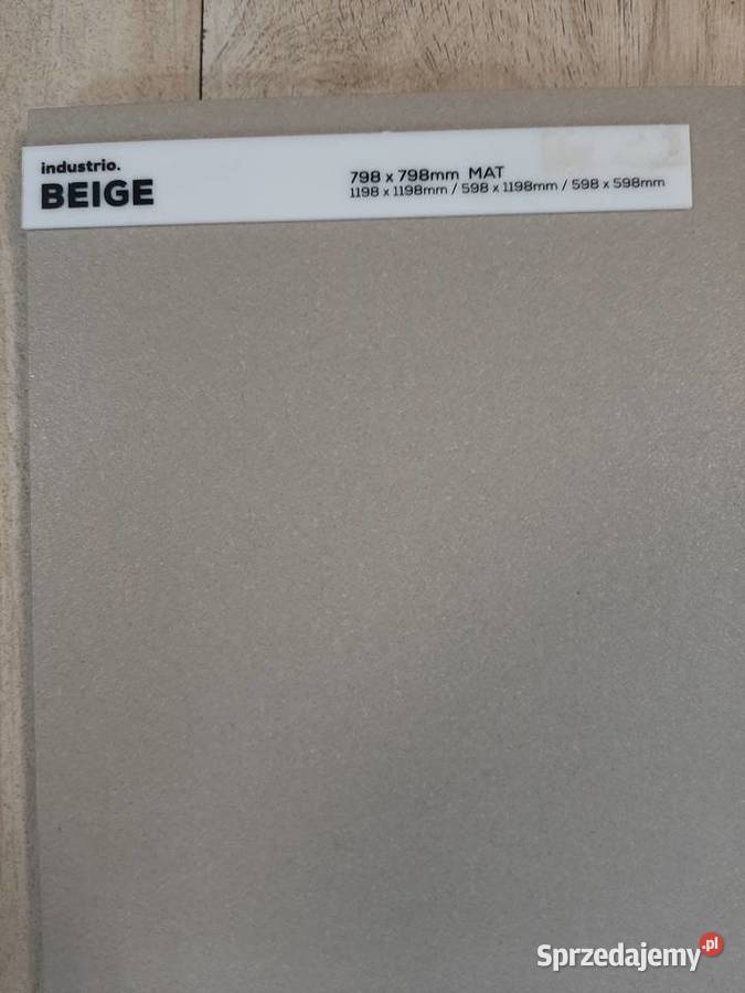 GRES INDUSTRIO BEIGE TUBĄDZIN 798X798 mazowieckie Legionowo