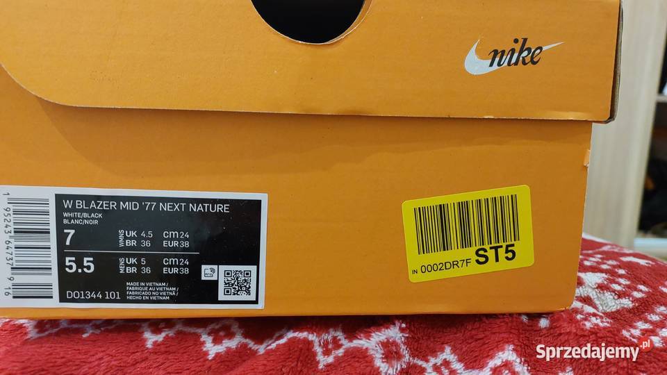 Nike blazer 77 skóra