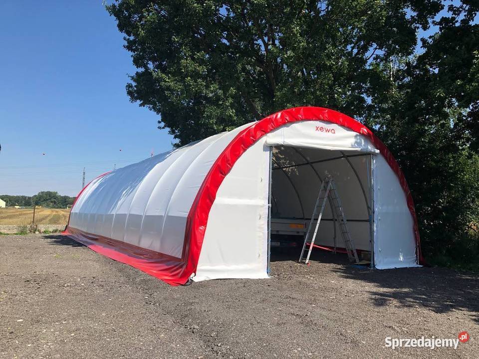 Hala namiotowa R2514 77 x 445 x 258 m Magazynowanie Żelazno