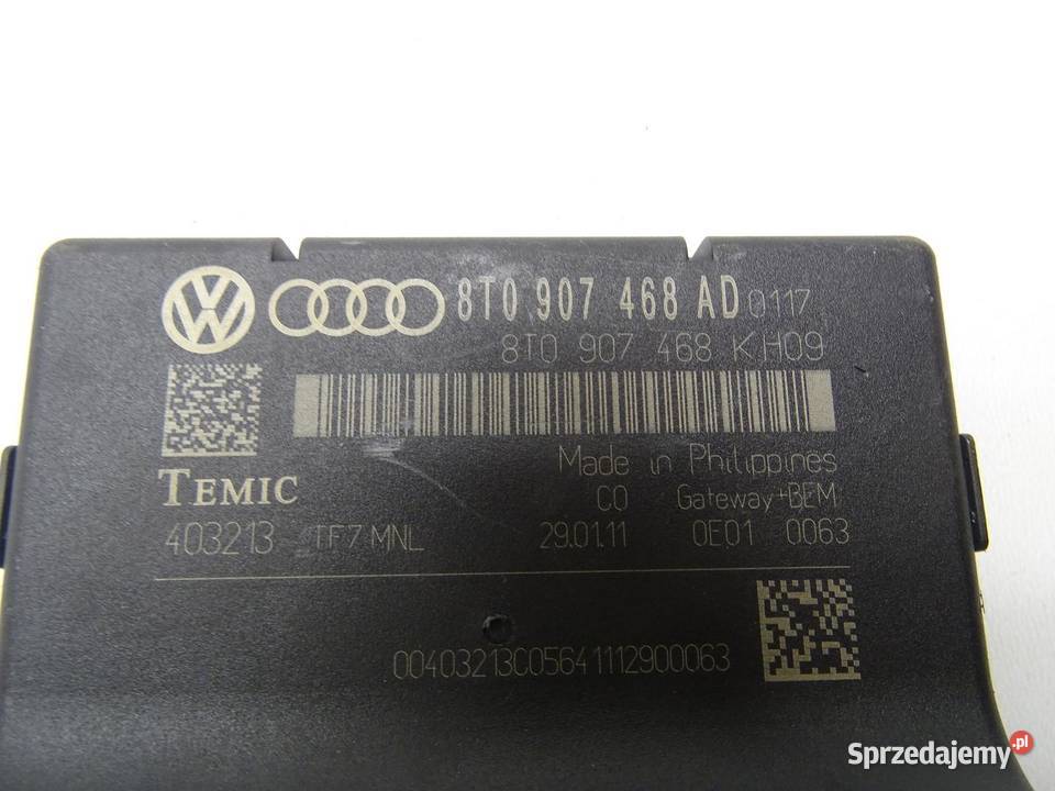 MODUŁ STEROWNIK GATEAWAY 8T0907468AD AUDI A4 B8 Komputery sprzedam