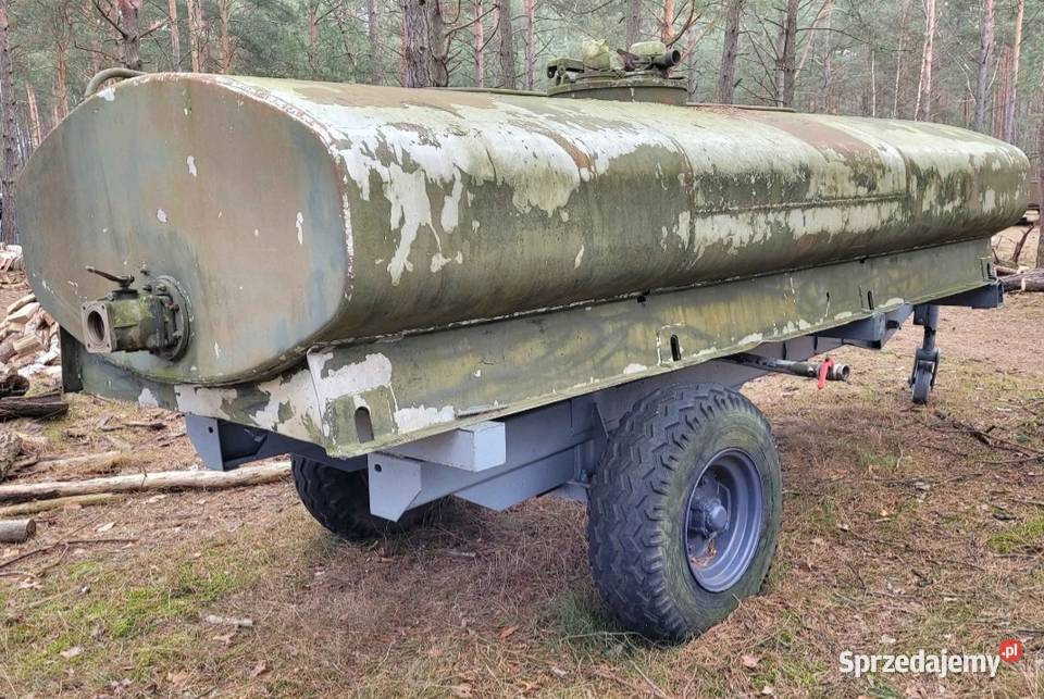 Beczkowóz aluminiowy 4000l beczka wóz