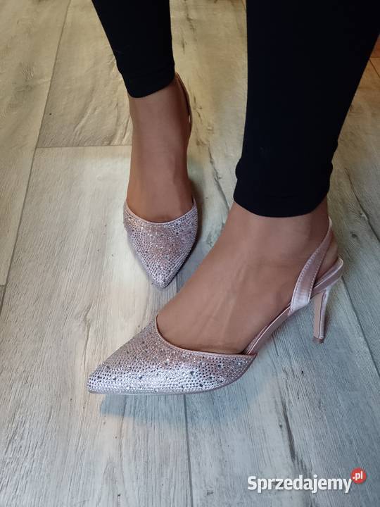 41 Coast Bogato zdobione czółenka wieczorowe z